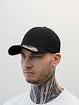 Бейсболка FLEXFIT арт. 6277DC (черный / черный)